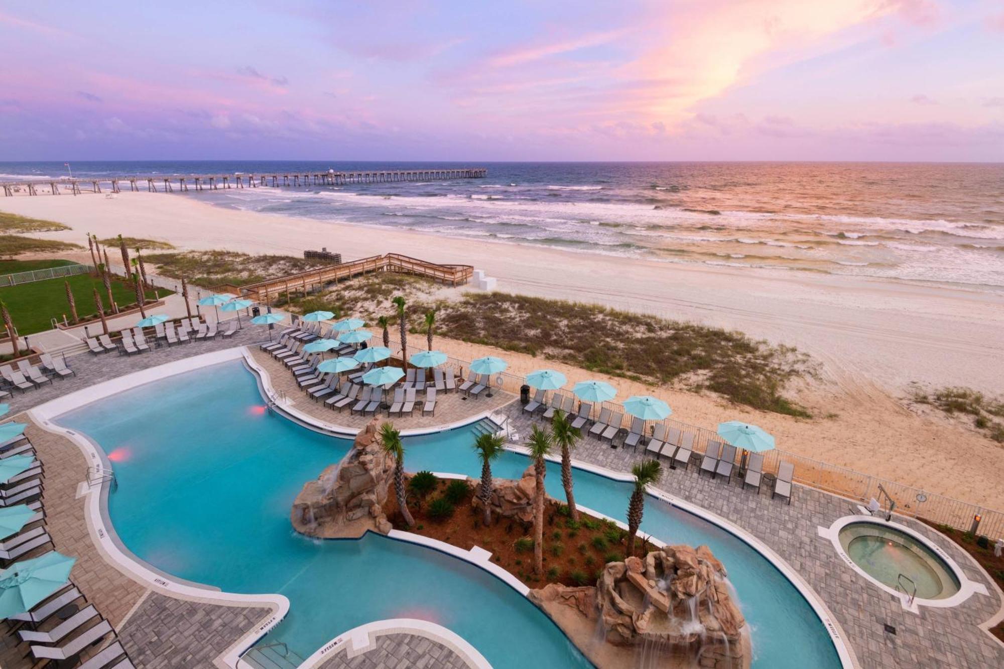Springhill Suites By Marriott Panama City Beach Beachfront Bagian luar foto